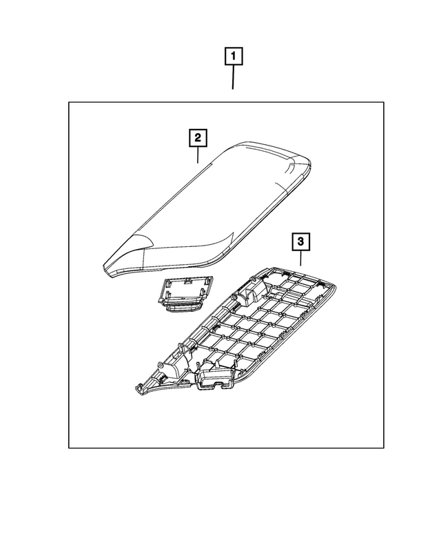7MK792X7AD - : Console Armrest for Mopar Image