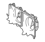 MR571254 - Belts &amp; Cooling: Fan Shroud for Mitsubishi: Galant Image