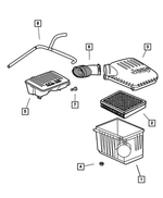 5013461AA - Fuel: Air Cleaner Cover for Mopar Image