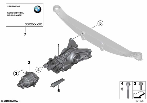 Rear-Axle-Drive for 2013 Mini Cooper S ALL4 #0