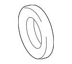 174510D140 - Exhaust: Converter &amp; Pipe Gasket for Scion: iM, tC, xB, xD | Toyota: 4Runner, Avalon, C-HR, Camry, Corolla, Corolla Cross, Corolla iM, GR Corolla, Highlander, Land Cruiser, Matrix, Prius, Prius AWD-e, Prius Plug-In, Prius Prime, Prius V, RAV4, Sequoia, Sienna, Tacoma, Tundra, Venza Image