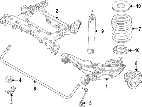 Rear Suspension for 2024 Ford E-Transit #0