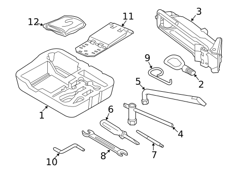 Jack & Components for 2009 Mini Cooper #0