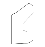 68465592AA - : Rear Bracket for Jeep: Grand Wagoneer, Grand Wagoneer L, Wagoneer, Wagoneer L Image