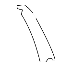 757630C050 - Body: Rear Molding for Toyota: Tundra Image