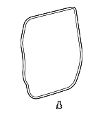 678710C080 - Body: Door Weather-strip for Toyota: Tundra Image