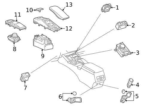 Heated Seats for 2018 Lexus ES350 #0