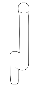 72633SV4003 - Body: Lock Knob Rod for Acura Image