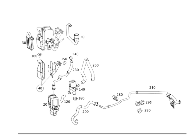 204476170164 - : Fuel Line for Mercedes-Benz Image
