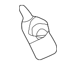 149399E000 - Emission System: Expansion Valve for Nissan: 350Z, Altima, Cube, Frontier, Maxima, Murano, NV200, Sentra, Versa, Xterra Image