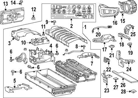 Battery for 2025 Toyota Prius #0
