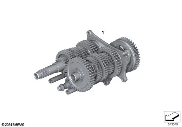 23005B58AB1 - : Manual Transmission for BMW-Motorrad Image