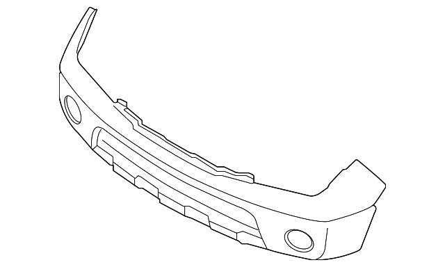 書22 2009-2021 Nissan Frontier Bumper Cover 62022-ZL00B | OEM