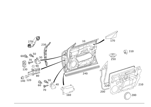 Front Doors for 2011 Mercedes-Benz CLS63 AMG #0
