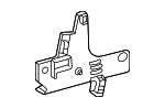 2324212800 - Brakes: ABS Wheel Speed Sensor Wiring Harness Bracket for Mercedes-Benz Image