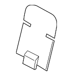 1K0881989C - Body: Seat Back Panel for Volkswagen: GTI, Jetta, Passat, R32, Rabbit Image