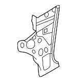 32007414 - Body: Cowl Side Panel for Saab: 9-2X Image