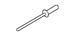 1416003133 - Body: Air Duct Rivet for Kia Image