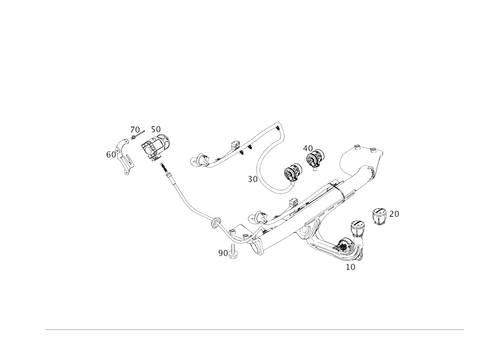 Trailer Coupling for 2020 Mercedes-Benz GLA250 #0