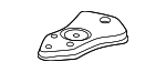 2543520200 - Suspension: Suspension Cross-member Stop for Mercedes-Benz Image
