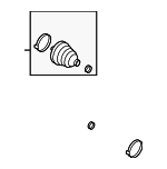 20984614 - Suspension: Inner Boot for Buick: Lucerne, Park Avenue, Rendezvous | Cadillac: DeVille, DTS, Eldorado, Seville | Oldsmobile: Aurora | Pontiac: Bonneville Image