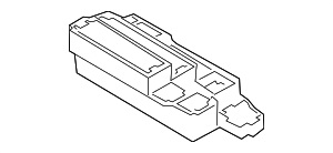 8K1937503B - Electrical: Fuse And Relay Center for Audi Image