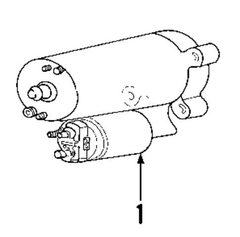 Starter for 2012 Ford Escape #1
