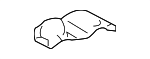 6324121040 - Body: Front Bracket for Toyota Image