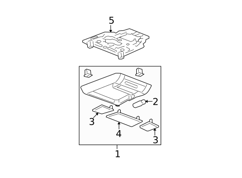 Lighting - Interior for 2012 GMC Yukon XL 1500 #0