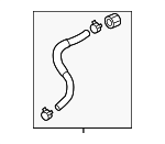 254154R000 - : Lower Hose for Hyundai: Sonata Image