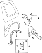 K08A50870DC3 - : Wheel Flare for Kia: Sportage Image