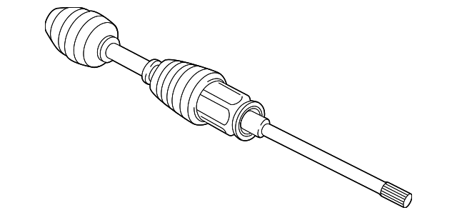 31607618680 - 2011-2019 BMW Axle Assembly (31-60-7-618-680
