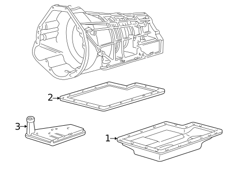 Automatic Transmission for 2002 Lincoln Blackwood #0