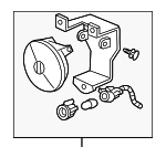 16531086 - Electrical: Fog Lamp Assembly for GMC: Sierra 1500, Sierra 1500 Classic, Sierra 1500 HD, Sierra 1500 HD Classic, Sierra 2500, Sierra 2500 HD, Sierra 2500 HD Classic, Sierra 3500, Sierra 3500 Classic, Sierra 3500 HD, Yukon, Yukon XL 1500 | Pontiac: Bonneville Image