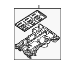 111107S00A - Engine: Upper Oil Pan for Nissan: Armada, Pathfinder, Pathfinder Armada, TITAN Image