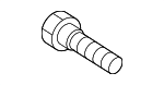 581512E000 - Brakes: Caliper Assembly Mount Bolt for Hyundai: Accent, Azera, Elantra, Elantra Coupe, Elantra GT, Kona, Sonata, Tiburon, Tucson, Veloster, Venue Image
