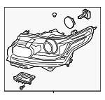 LR096206 - : Composite Assembly for Land Rover: Range Rover Image