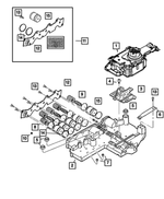 R5166834AF - Automatic Transmission Multi-Speed: Valve Body Assembly, Remanufactured for Mopar Image