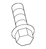 994590612 - Body: Mount Bracket Bolt for Mazda: 2, 3, 5, 6, CX-3, CX-30, CX-5, CX-50, CX-7, CX-70, CX-9, CX-90, MX-30 EV, MX-5 Miata, RX-8 Image