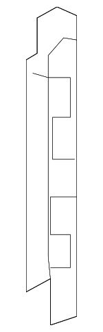 86633B2510 - Body: Impact Bar Upper Bracket for Kia: Soul, Soul EV Image