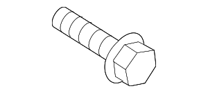 1244206207B - Body: Side Bracket Retainer Screw for Kia: Cadenza, EV6, Forte, Forte Koup, K900, Niro, Optima, Sedona, Sorento, Soul, Soul EV, Sportage Image