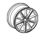 4M8601025AM - Suspension: Wheel, Alloy for Audi: Q8, RS Q8, SQ8 Image
