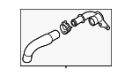 EF121034A - Cooling System: Hose &amp; Tube Assembly for Audi Image