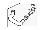 EF121034C - Cooling System: Hose &amp; Tube Assembly for Audi Image