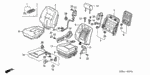 4810SB3000 - Interior/Bumper: C-CLIP SET, TRIM FASTENER (30 PIECES) for Acura Image