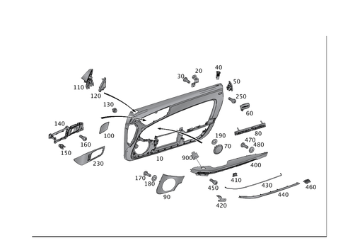 Door Paneling for 2016 Mercedes-Benz SLK350 #0