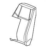 22730389 - Body: Seat Back Pad for Chevrolet: Cobalt | Pontiac: G5 Image