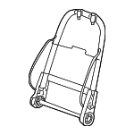 15901677 - Body: Seat Back Frame for Chevrolet: Cobalt | Pontiac: G5 Image