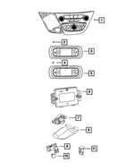 68447893AC - Air Conditioners and Heaters: A/C And Heater Module for Chrysler: Pacifica, Voyager Image