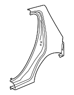 Driver Side Quarter Inner Panel